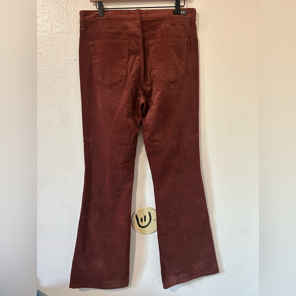 KUT from the Kloth Ana Fab Ab High Waist Flare Corduroy Jeans size 10 - Picture 4 of 10